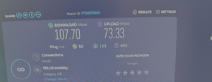 Orignal wifi speeds of 100Mbps