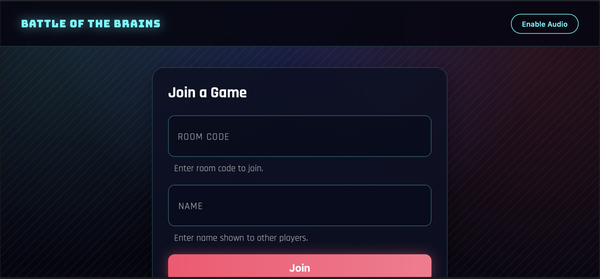 Controller Join Screen