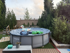 Pool, but now warmed
