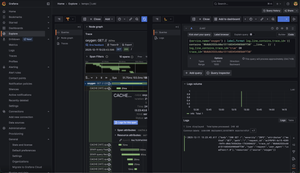 Correlating logs from Traces