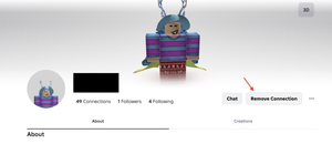 Button location to remove a Roblox connection