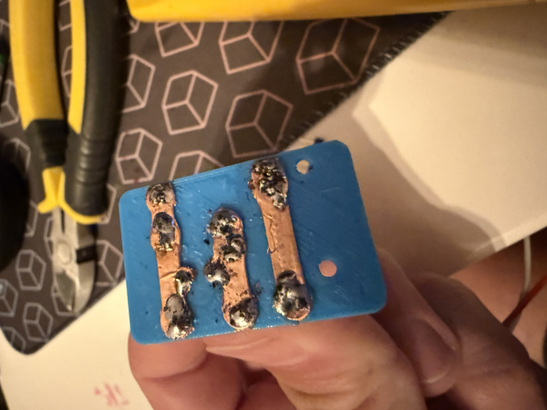 Questionable solder job